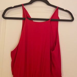 Hot pink how low dress